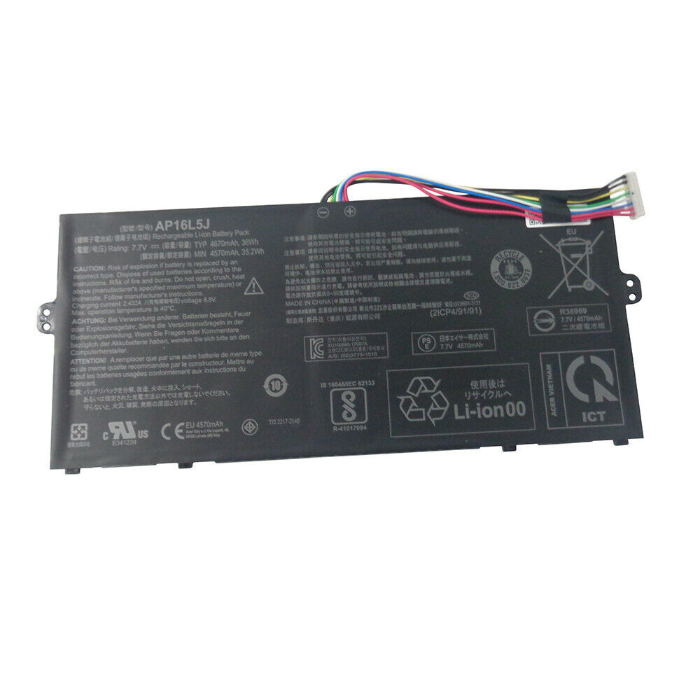 Batería para ACER 3ICP5-55-acer-AP16L5J